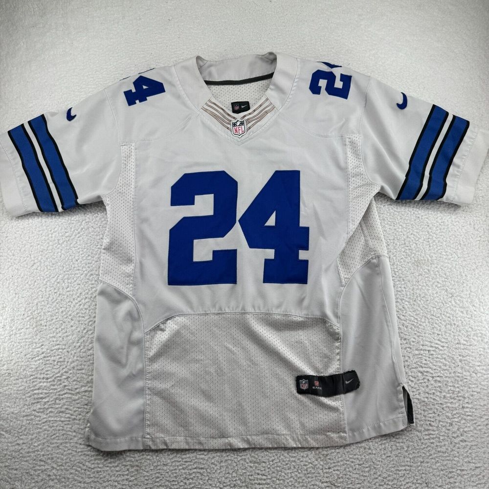 Nike On‎ Field Dallas Cowboys Morris Claiborne #24 Jersey Mens 44 Gray Stitched